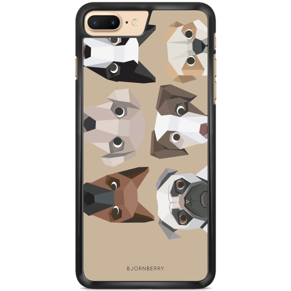 Bjornberry Skal iPhone 7 Plus - Söta Hundar