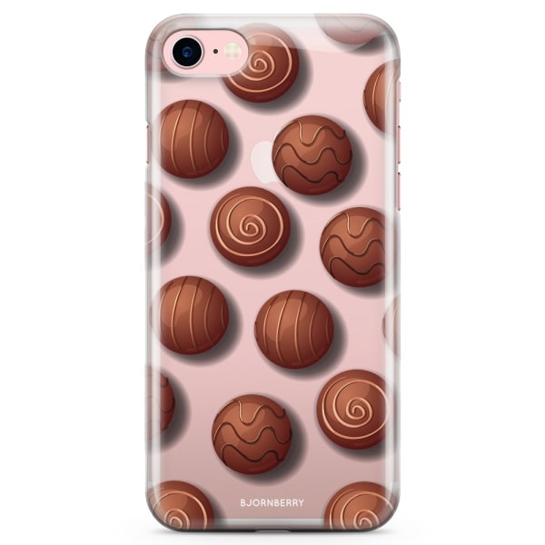 Bjornberry iPhone 7 TPU Skal - Choklad