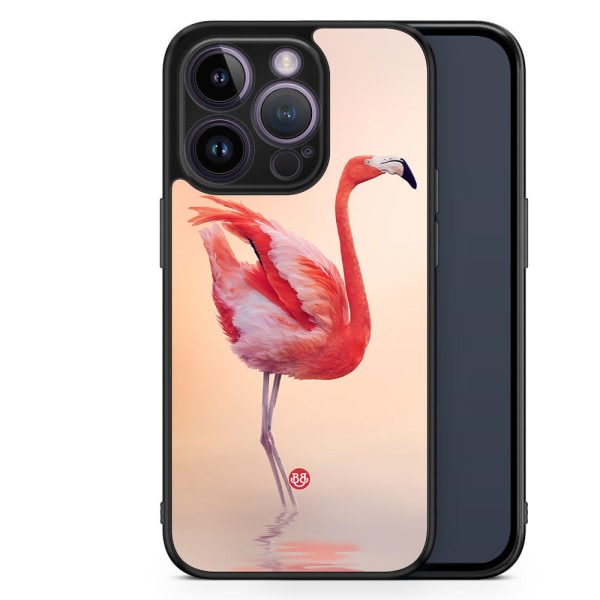 Bjornberry Skal iPhone 14 Pro -Flamingo