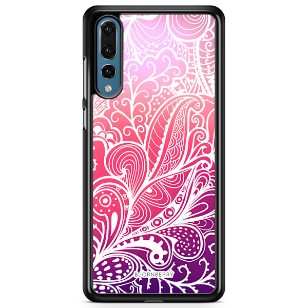 Bjornberry Skal Huawei P20 Pro - Färgglada Blommor