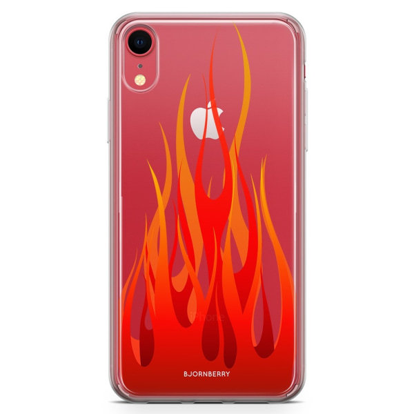 Bjornberry Hybrid Skal iPhone XR  - Flames