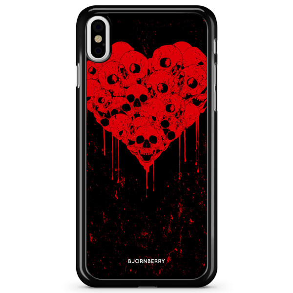 Bjornberry Skal iPhone X / XS - Skull Heart