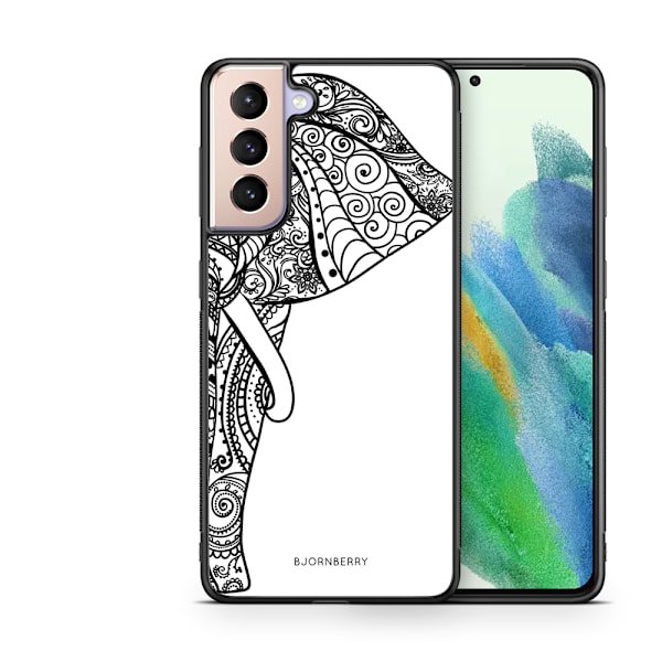 Bjornberry Skal Samsung Galaxy S21 FE 5G - Mandala Elefant