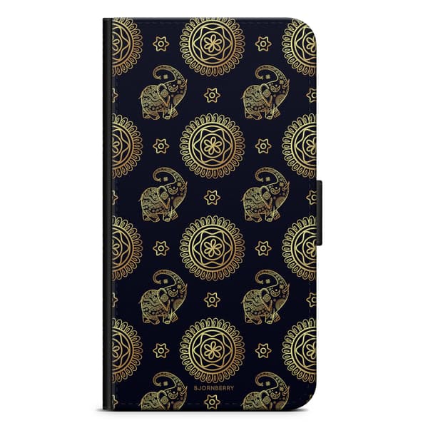 Bjornberry Plånboksfodral Sony Xperia L4 - Elefant Guld