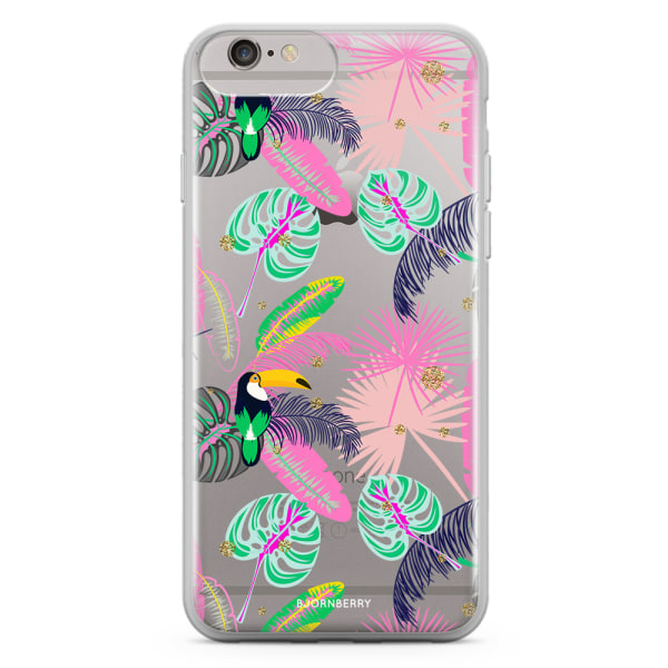 Bjornberry Skal Hybrid iPhone 6/6s Plus - Tropical Pattern