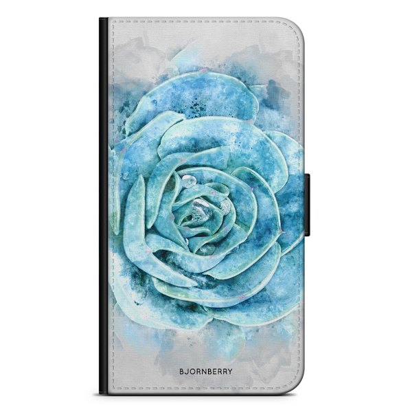 Bjornberry Fodral Huawei P10 Plus - Blå Kaktus