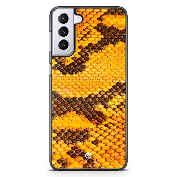 Bjornberry Skal Samsung Galaxy S21 Plus - Gul Orm