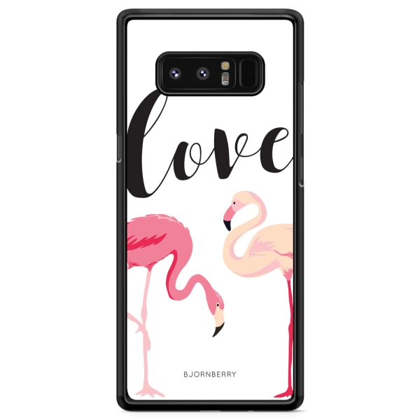 Bjornberry Skal Samsung Galaxy Note 8 - Love Flamingo