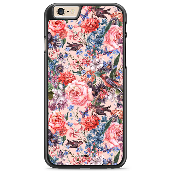 Bjornberry Skal iPhone 6 Plus/6s Plus - Fåglar & Blommor