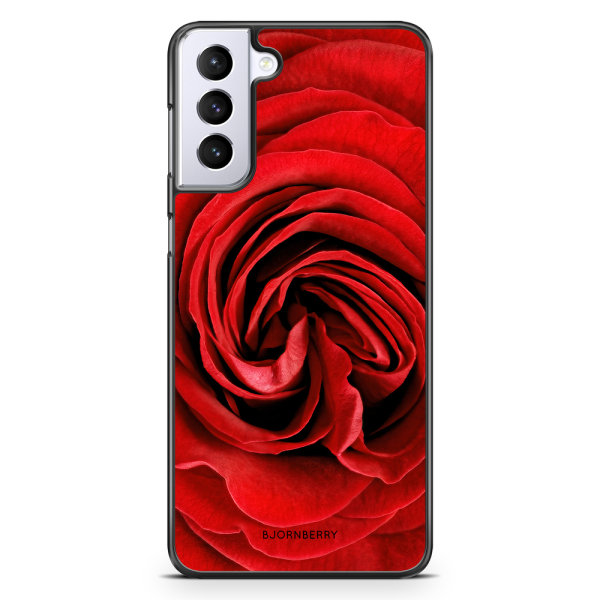 Bjornberry Skal Samsung Galaxy S21 Plus - Röd Ros