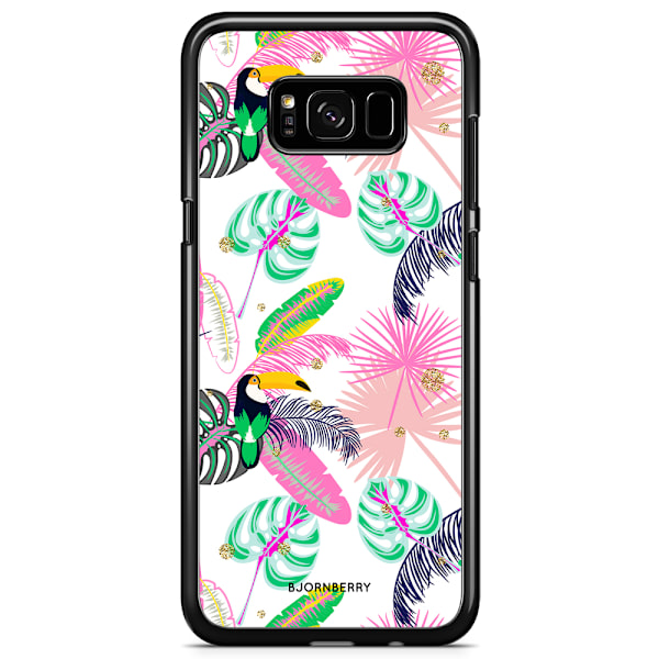 Bjornberry Skal Samsung Galaxy S8 Plus - Tropical Pattern