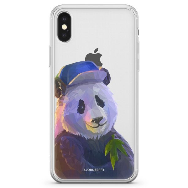 Bjornberry Skal Hybrid iPhone X / XS - Färgglad Panda