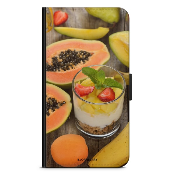 Bjornberry Plånboksfodral Nokia 7 Plus - Tropiska Frukter