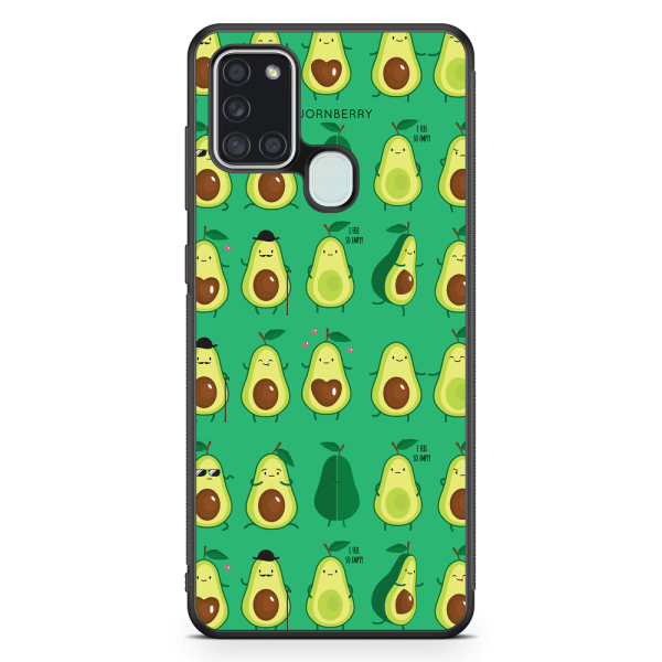 Bjornberry Skal Samsung Galaxy A21s - Avocado Mönster