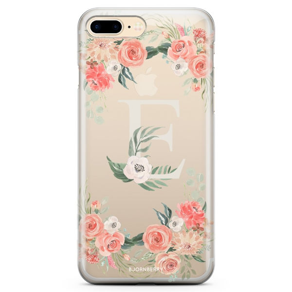 Bjornberry iPhone 7 Plus TPU Skal - Monogram E