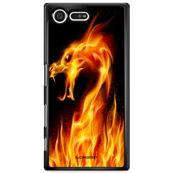 Bjornberry Skal Sony Xperia XZ Premium - Flames Dragon
