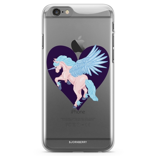 Bjornberry iPhone 6 Plus/6s Plus TPU Skal - Unicorn