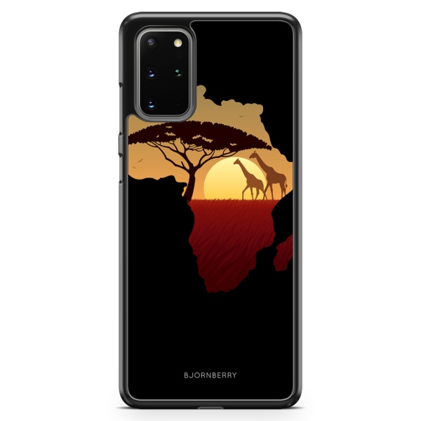 Bjornberry Skal Samsung Galaxy S20 Plus - Afrika Svart