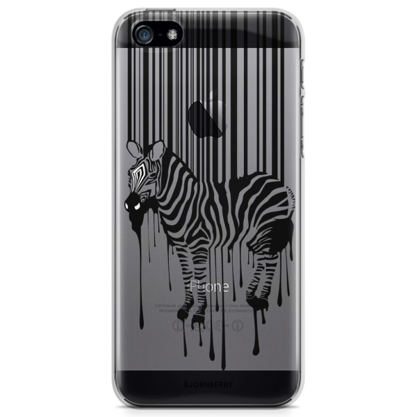 Bjornberry iPhone 5/5S/SE TPU Skal - Zebra
