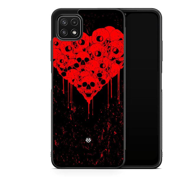 Bjornberry Skal Samsung Galaxy A22 5G -Skull Heart
