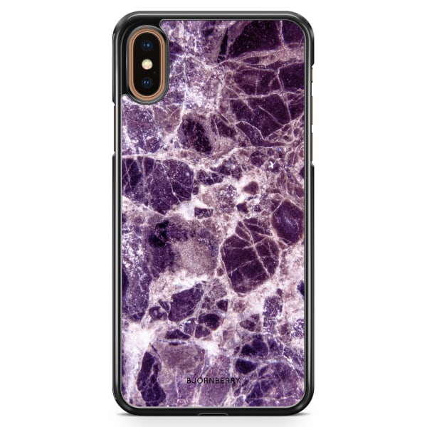 Bjornberry Skal iPhone XS Max - Lila Marmor