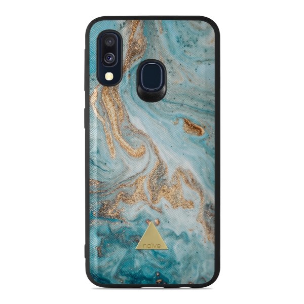 Naive Samsung Galaxy A40 (2019) Skal - Turquoise Dream