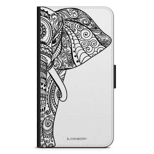 Bjornberry Plånboksfodral iPhone 8 Plus - Mandala Elefant