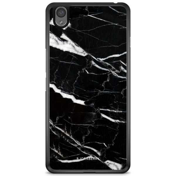 Bjornberry Skal OnePlus X - Svart Marmor