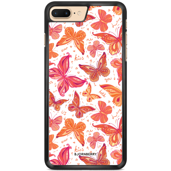 Bjornberry Skal iPhone 7 Plus - Fjärilar