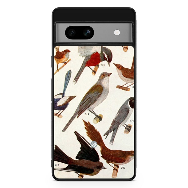 Bjornberry Google Pixel 7a Skal - Fåglar