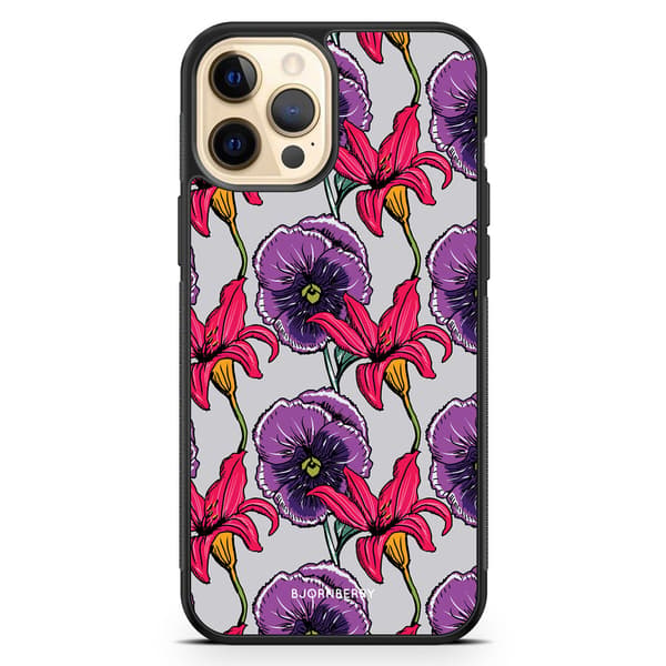 Bjornberry Hårdskal iPhone 12 Pro Max - Blommor