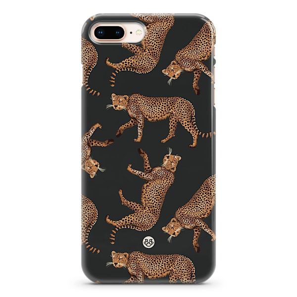 Bjornberry iPhone 8 Plus Premium Skal - Walking Cheetah