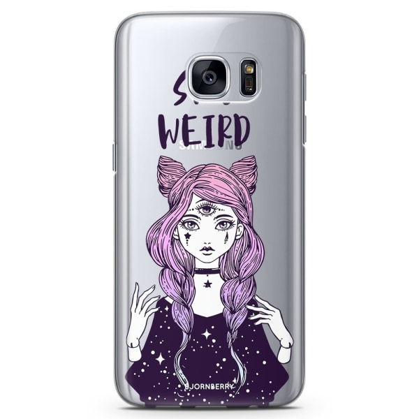 Bjornberry Samsung Galaxy S6 TPU Skal - Stay Weird