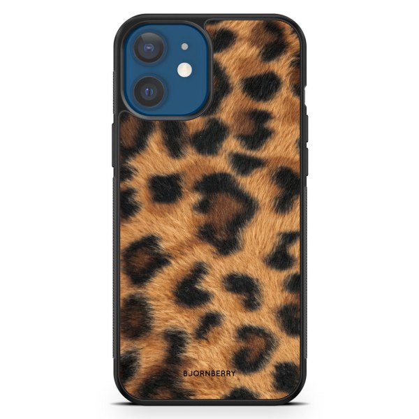 Bjornberry Hårdskal iPhone 12 Mini - Leopard