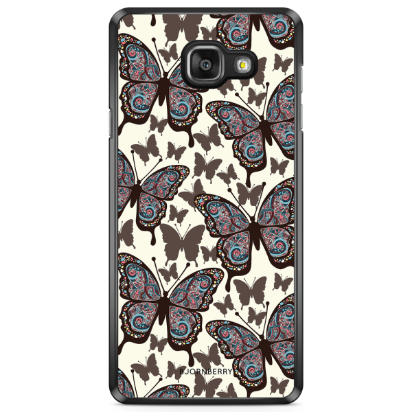 Bjornberry Skal Samsung Galaxy A5 6 (2016)- Färgglada Fjärilar