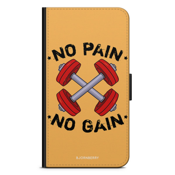 Bjornberry Plånboksfodral Sony Xperia X - No Pain No Gain