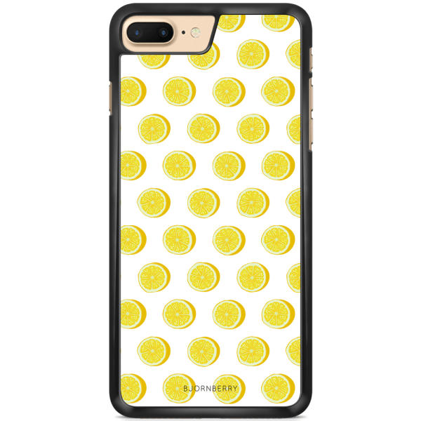 Bjornberry Skal iPhone 7 Plus - Citroner Vit