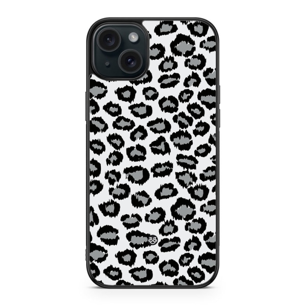 Bjornberry Skal iPhone 15 Plus - Grå Leopard