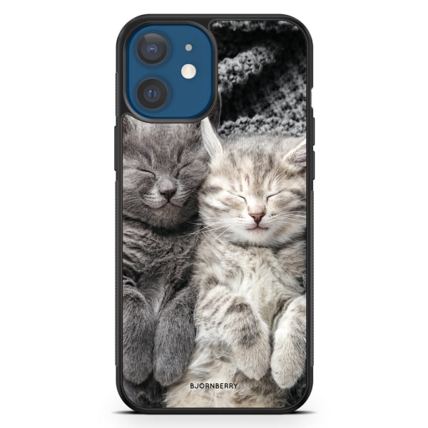 Bjornberry Hårdskal iPhone 12 Mini - Vilande Katter