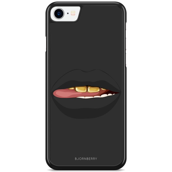 Bjornberry Skal iPhone SE (2020) - Läppar Guld