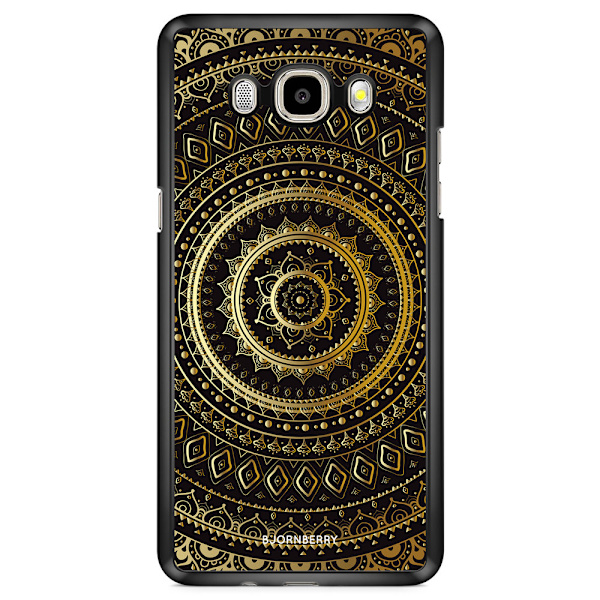 Bjornberry Skal Samsung Galaxy J7 (2016) - Guld Mandala