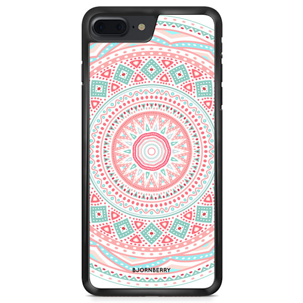 Bjornberry Skal iPhone 8 Plus - Pastell Mandala