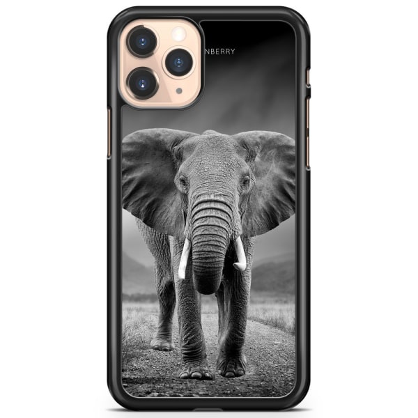 Bjornberry Hårdskal iPhone 11 Pro Max - Svart/Vit Elefant
