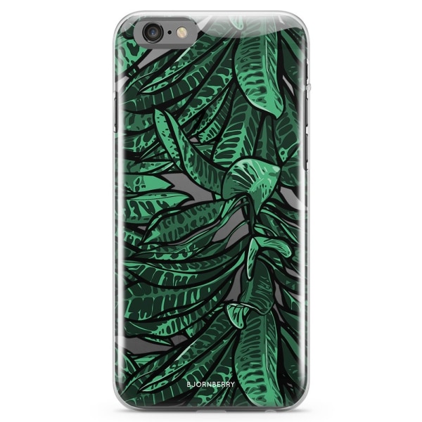 Bjornberry iPhone 6/6s TPU Skal - Tropiska Löv