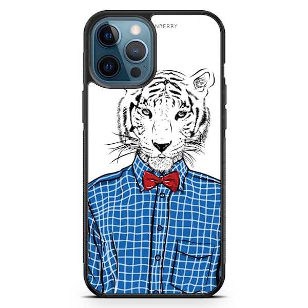 Bjornberry Hårdskal iPhone 12 Pro - Hipster Tiger