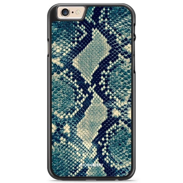 Bjornberry Skal iPhone 6 Plus/6s Plus - Blå Ormskinn