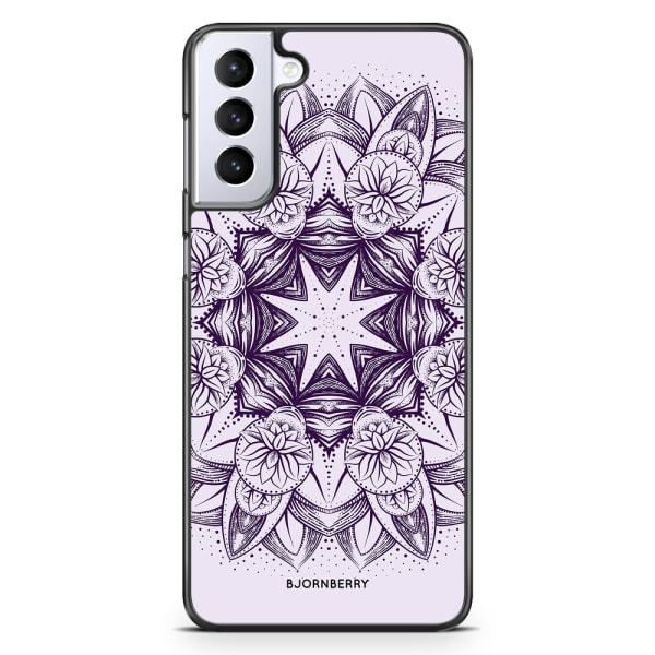 Bjornberry Skal Samsung Galaxy S21 Plus - Lila Mandala