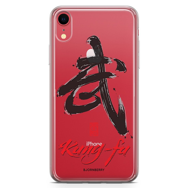 Bjornberry Hybrid Skal iPhone XR  - Kung-fu tecken