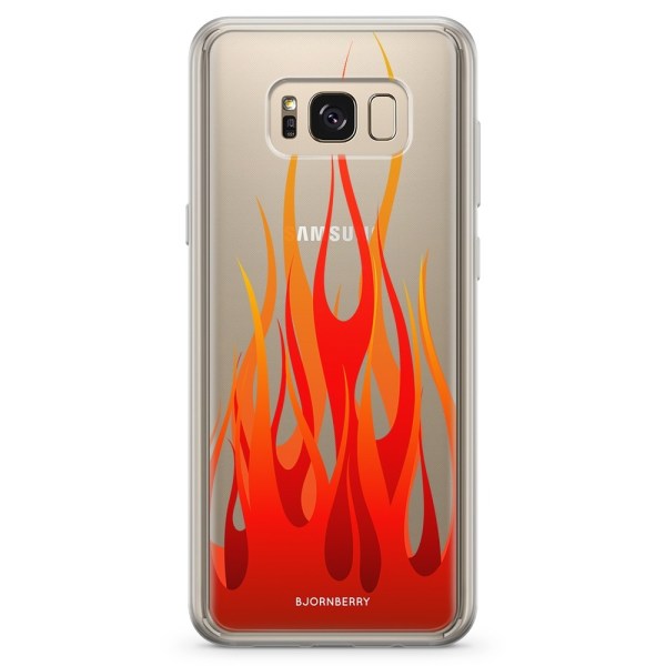 Bjornberry Skal Hybrid Samsung Galaxy S8 - Flames
