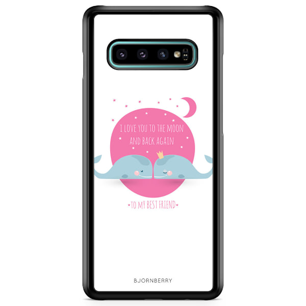 Bjornberry Skal Samsung Galaxy S10 Plus - Love You To The Moon